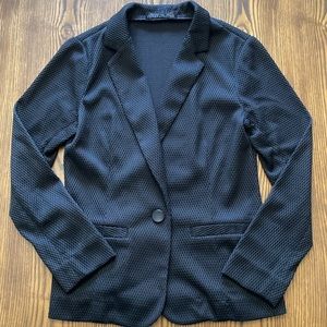 Yoana Baraschi Black Mesh Blazer Medium